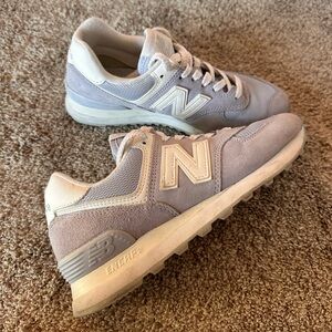 Women’s New Balance Blue/Grey 574 Sneakers